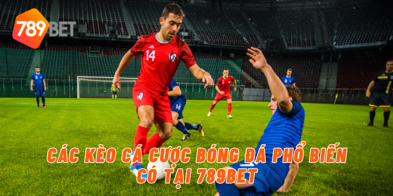 Các kèo cá cược bóng đá phổ biến có tại 789BET