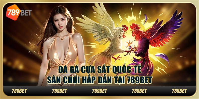 Đá Gà Cựa Sắt Quốc Tế, Sân Chơi Hấp Dẫn Tại 789BET