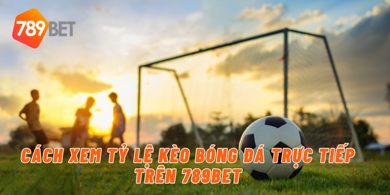 Cách xem tỷ lệ kèo bóng đá trực tiếp trên 789BET