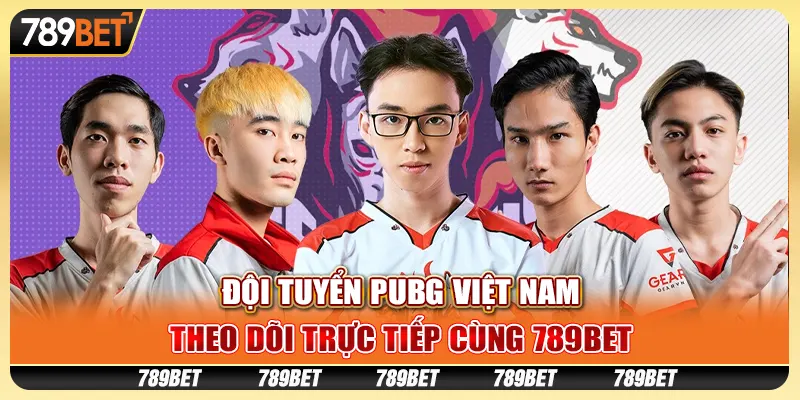 Đội Tuyển PUBG Việt Nam, Theo Dõi Trực Tiếp Cùng 789BET
