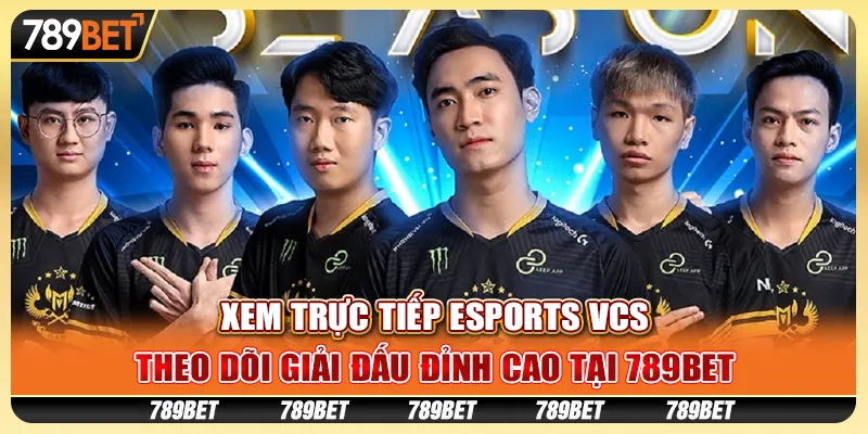 Xem Trực Tiếp eSports VCS, Theo Dõi Giải Đấu Đỉnh Cao Tại 789BET