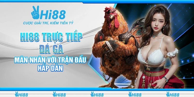 Hi88 Trực Tiếp Đá Gà - Mãn Nhãn Với Trận Đấu Hấp Dẫn