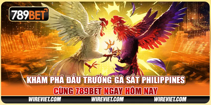 Khám Phá Đấu Trường Gà Sắt Philippines Cùng 789BET Ngay Hôm Nay