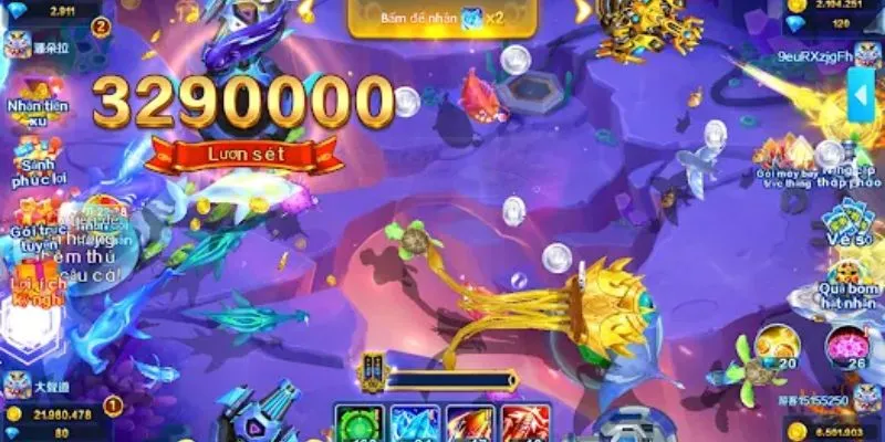 Những vũ khí đặc biệt trong game bắn cá