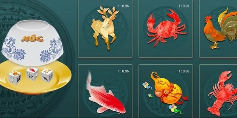 Nắm bắt luật chơi bầu cua tôm cá