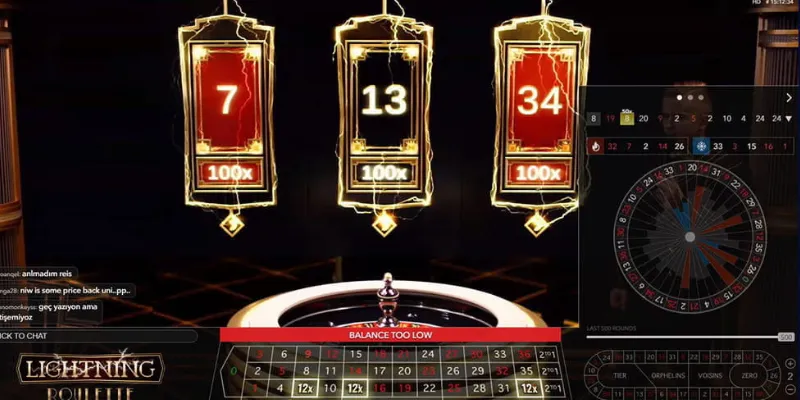 Hướng dẫn cách chơi Lightning Roulette chi tiết